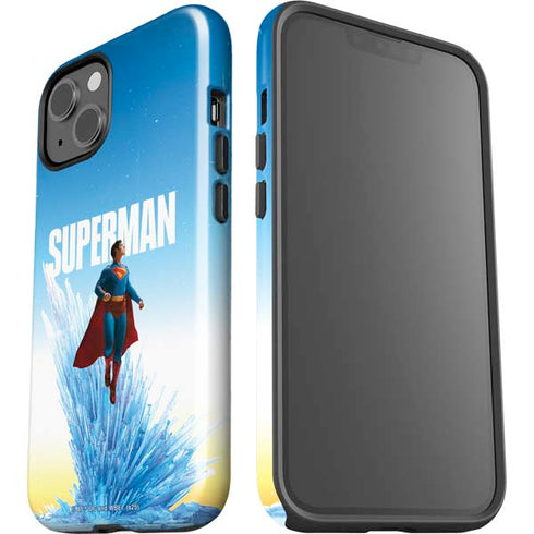 Superman 2025 Fortress of Solitude Classic Rise iPhone 15 Impact Case
